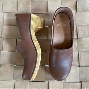 Dansko Leather Clogs